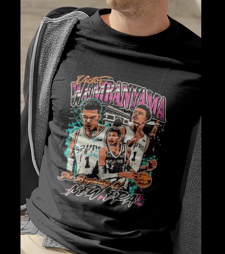 Victor Wembanyama San Antonio Spurs The Beginning Of New Era T-Shirt