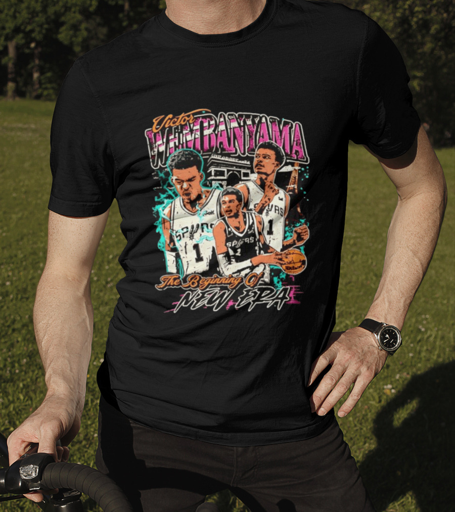 Victor Wembanyama San Antonio Spurs The Beginning Of New Era T-Shirt