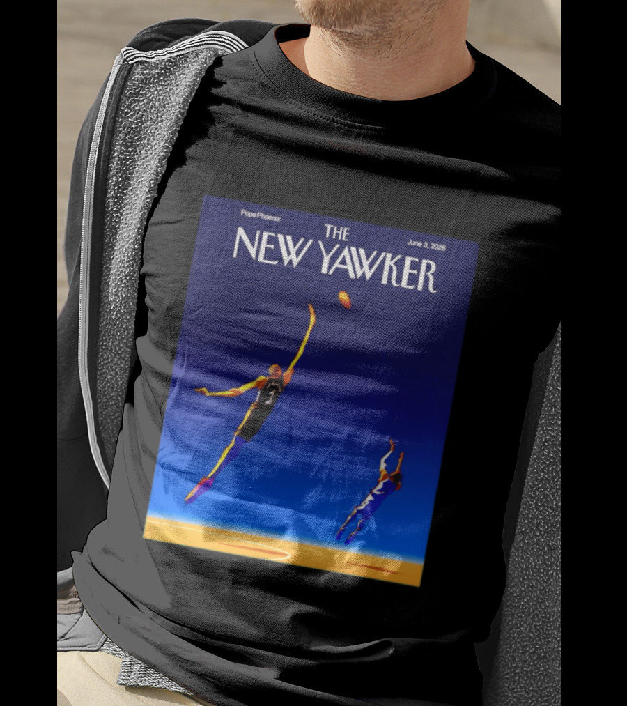 The New Yawker June 3 2026 Basketball Cover Pope Phoenix T-Shirt