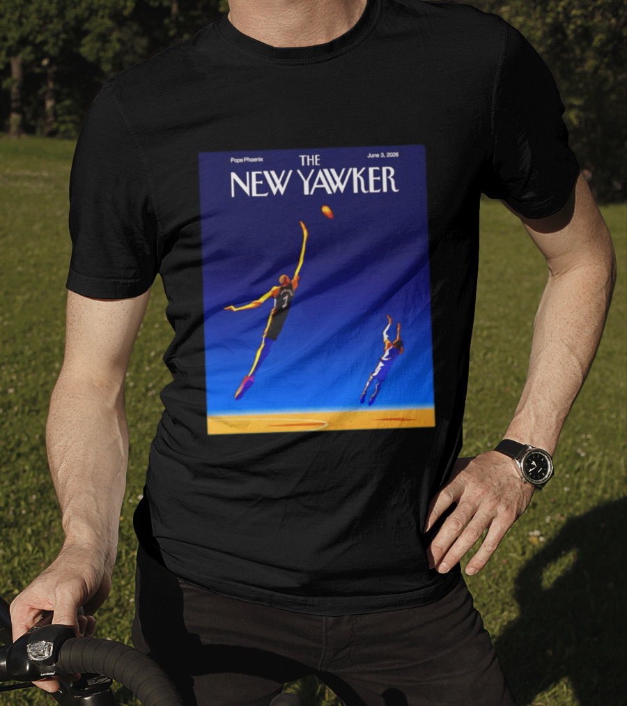 The New Yawker June 3 2026 Basketball Cover Pope Phoenix T-Shirt