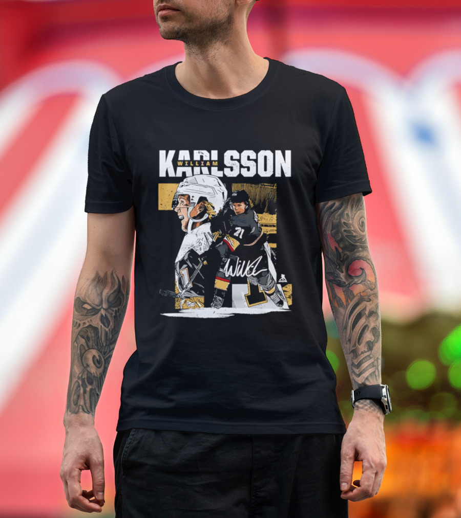William Karlsson 71 Vegas Golden Knights NHL Player T-Shirt