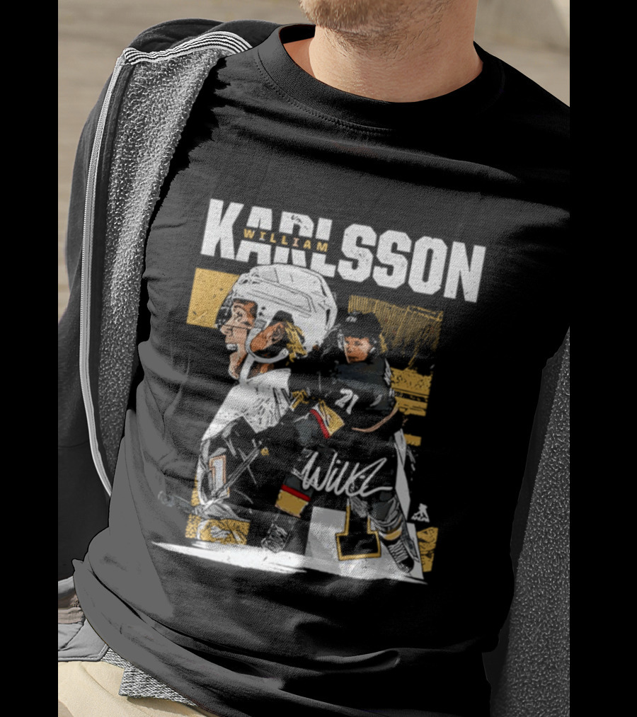 William Karlsson 71 Vegas Golden Knights NHL Player T-Shirt