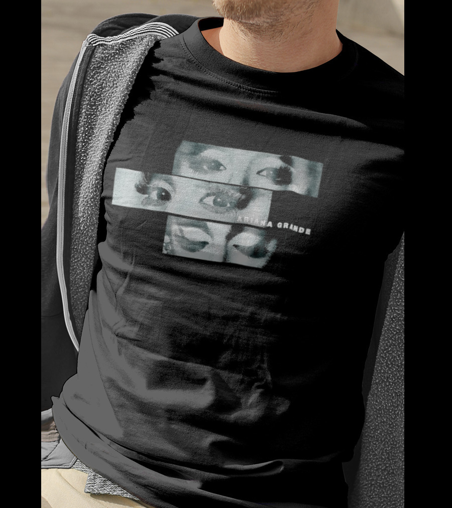 Ariana Grande Eyes Montage Pop Music T-Shirt