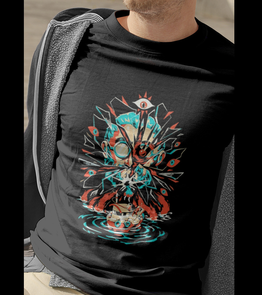 Gronkowski Brady Tampa Bay Buccaneers Lovecraft Cthulhu Surrealist T-Shirt