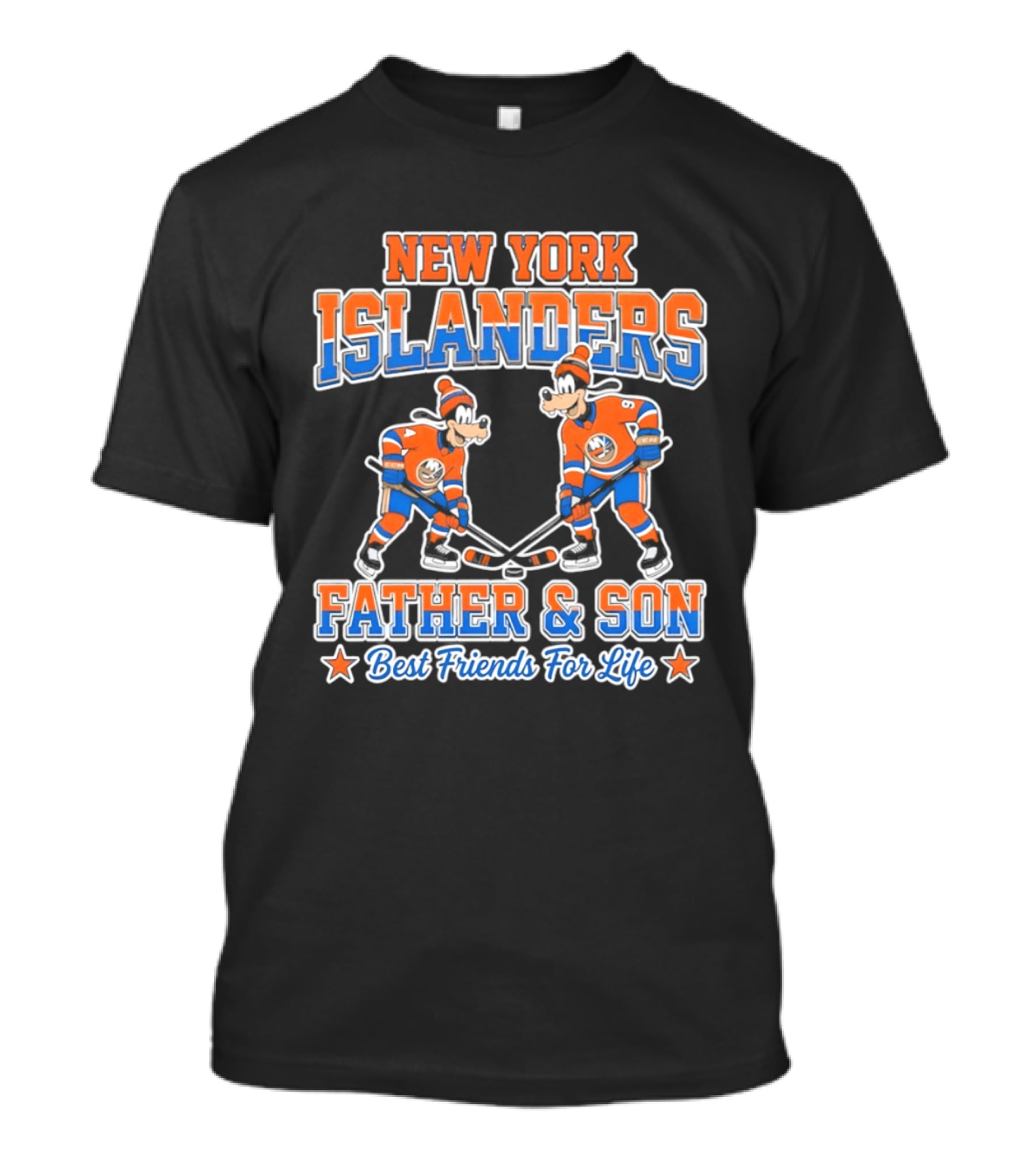 New York Islanders Goofy Father Son Best Friends For Life T-Shirt