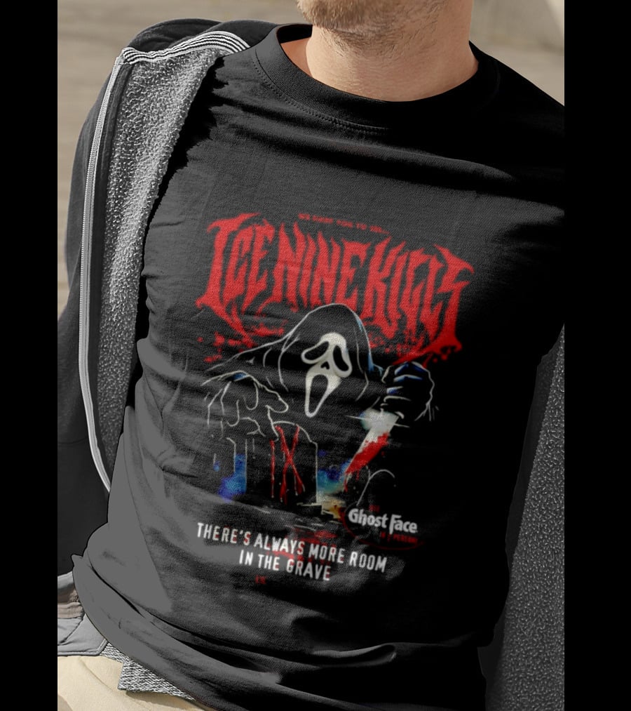 Ice Nine Kills Ghost Face There's Always More Room In The Grave T-Shirt
