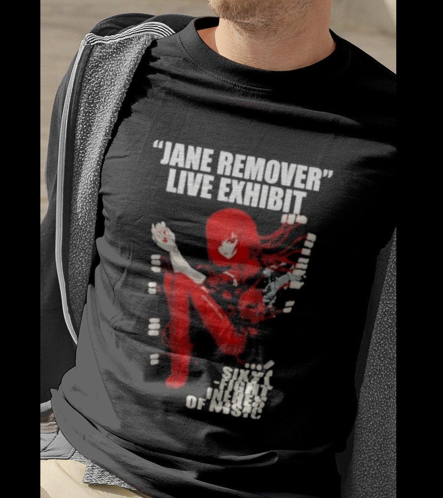 Jane Remover Live Exhibit Neon Genesis Sixty Fight Inches Of Music T-Shirt