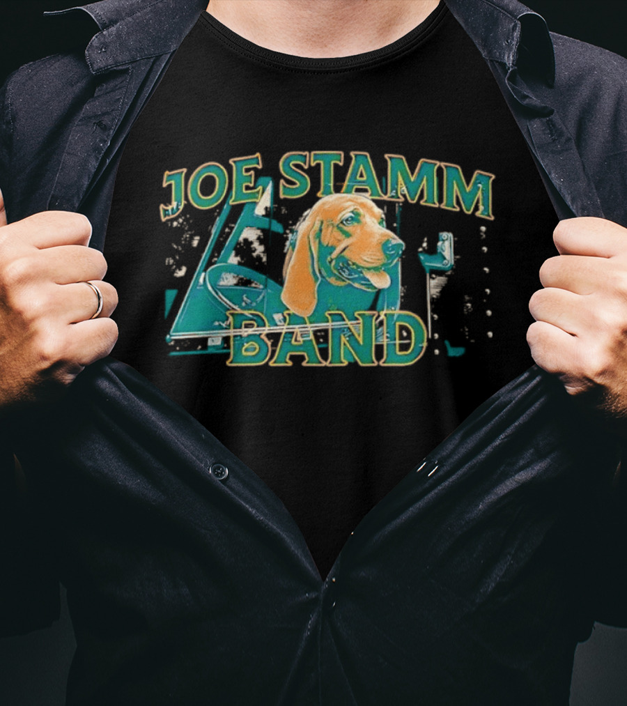 Joe Stamm Band Hound Dog Truck Music Country Folk Americana Concert T-Shirt