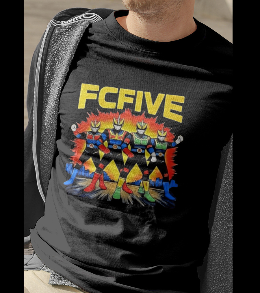 FCFIVE Kamen Rider Fourze Inspired Collaboration T-Shirt