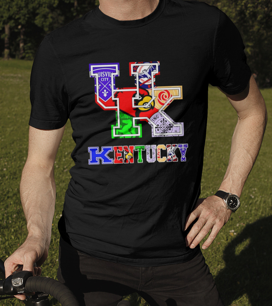 KY Wildcats Cardinals Louisville City Racing Lexington Kentucky T-Shirt