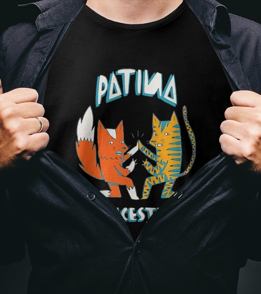Patina Leicester Fox Tiger Illustration Kid Acne Gimme 3 T-Shirt