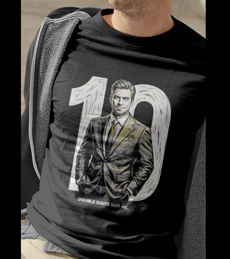 Pierce Brosnan 10 Double Digits Suit Me Timeless T-Shirt