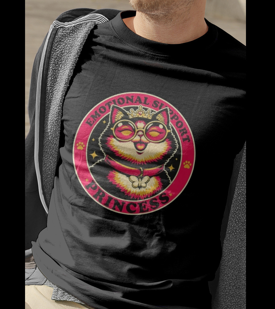 Dungeon Crawler Carl Emotional Support Princess Donut Cat T-Shirt