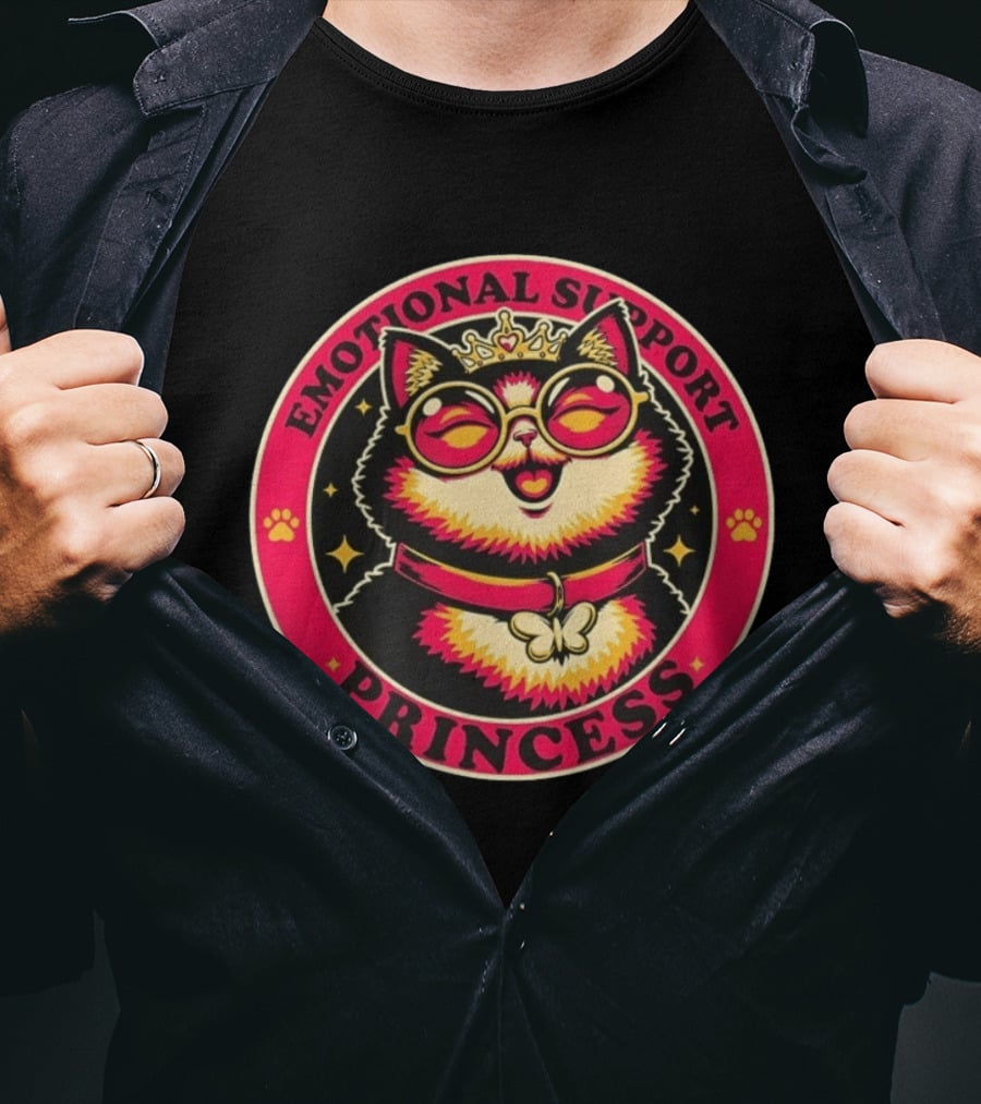 Dungeon Crawler Carl Emotional Support Princess Donut Cat T-Shirt