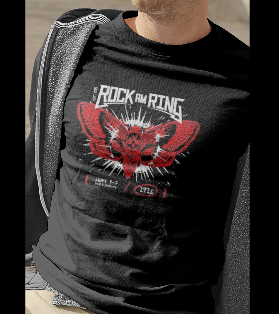 Rock Am Ring 2026 Nurburgring June 5 7 Metamorphosis Line Up Moth T-Shirt