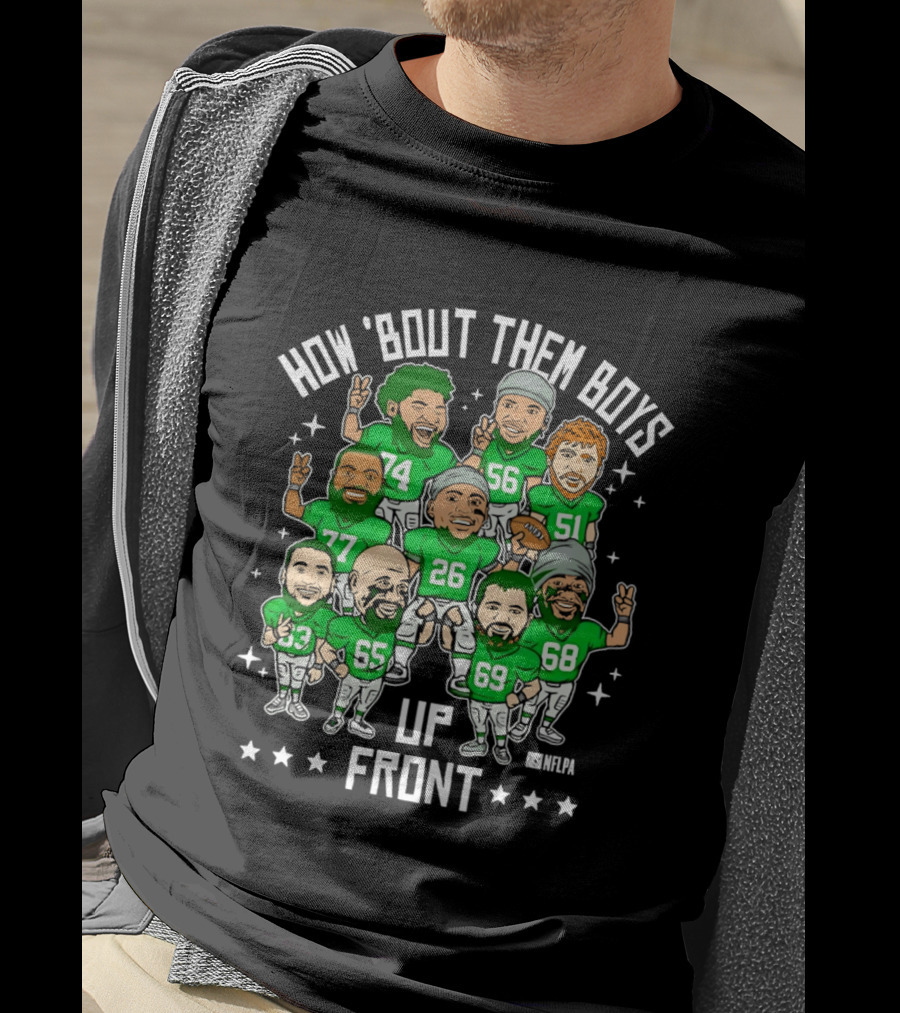 How 'Bout Them Boys 26 Up Front 74 56 51 77 65 69 68 T-Shirt