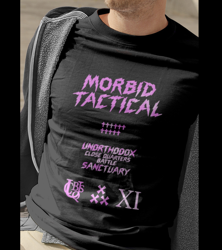 Morbid Tactical Unorthodox Close Quarters Battle Sanctuary UCBS XI T-Shirt