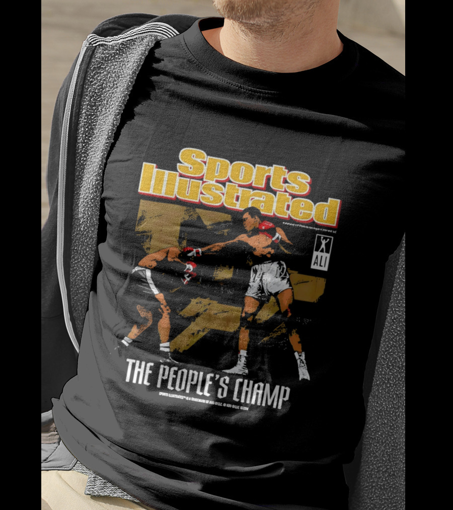 Sports Illustrated Muhammad Ali The People's Champ Boxing T-Shirt