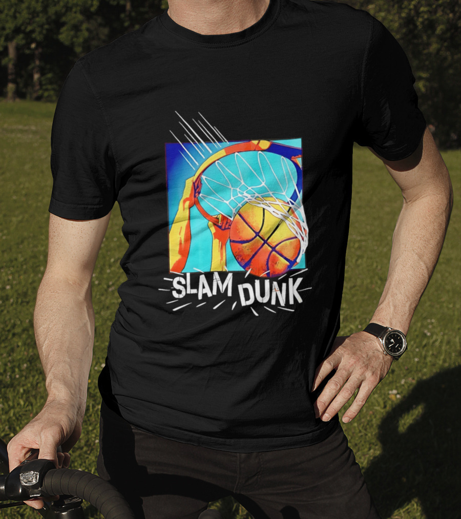 Slam Dunk Basketball Children's Place Hoop Action Kids T-Shirt