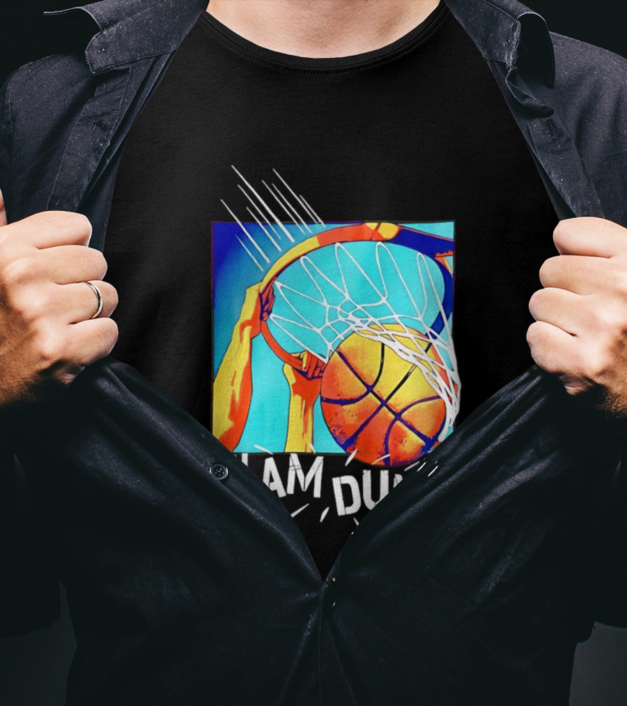 Slam Dunk Basketball Children's Place Hoop Action Kids T-Shirt