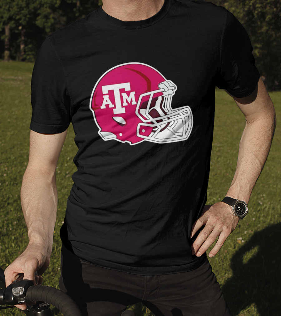 Texas A&M Aggies Football Helmet Fan Gear T-Shirt