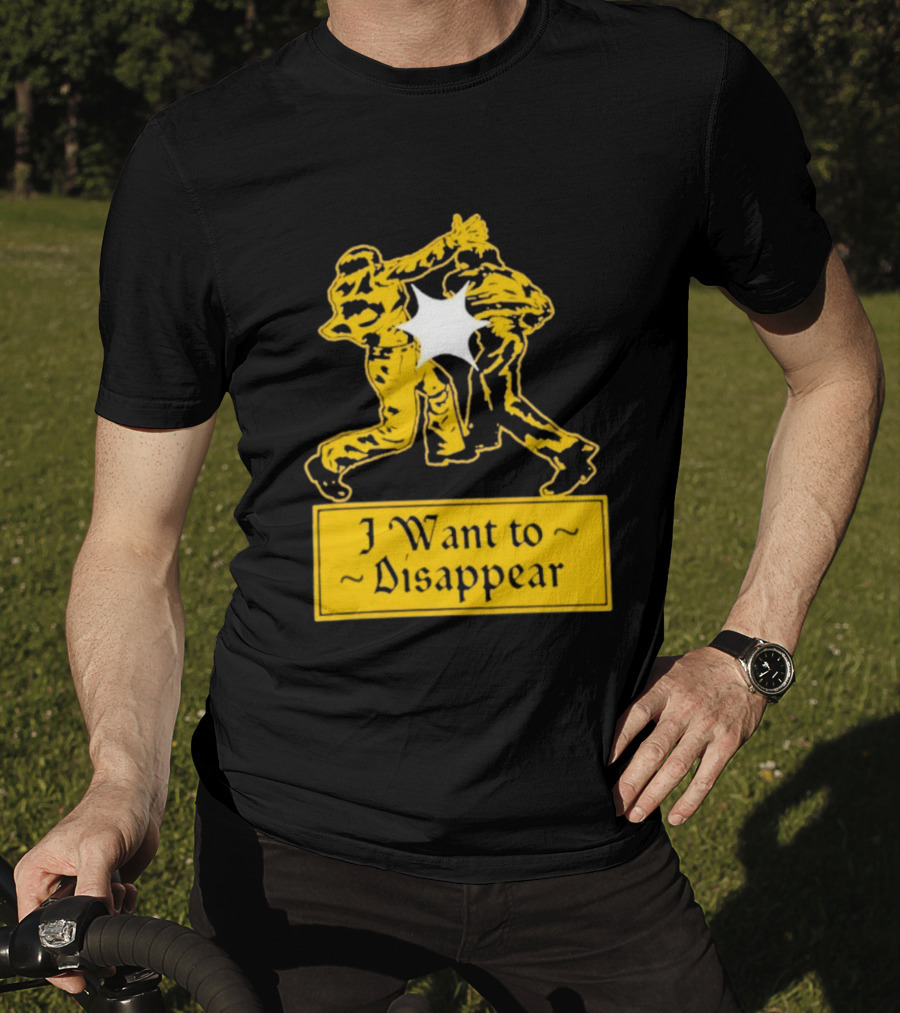 I Want To Disappear The Smiths Fighting Men Music Album T-Shirt
