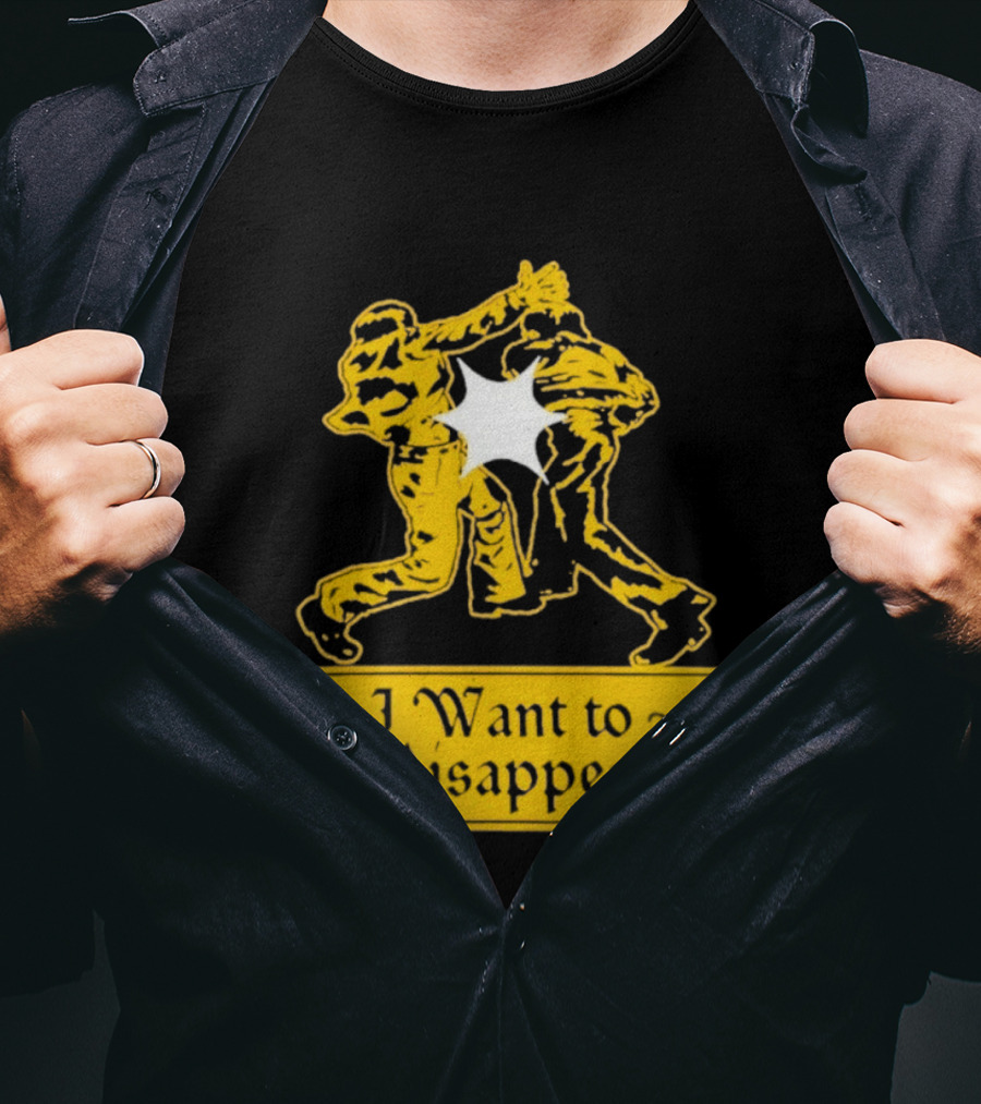 I Want To Disappear The Smiths Fighting Men Music Album T-Shirt