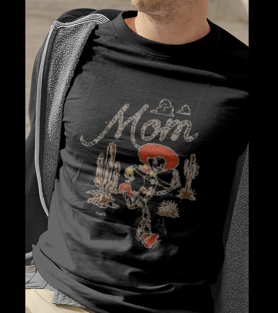 Mom Toy Story Jessie Western Cropped Cactus T-Shirt