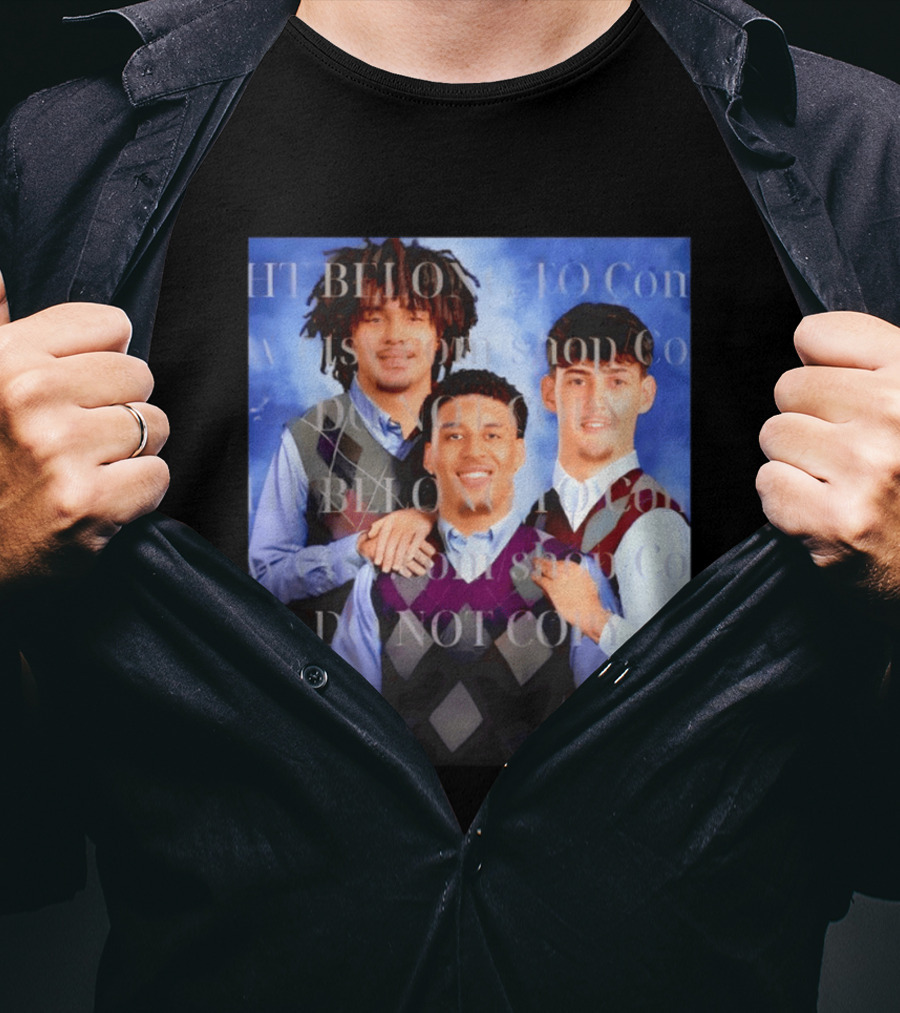 Yaxel Lendeborg Elliot Cadeau Aday Mara Step Brothers Basketball Photo T-Shirt