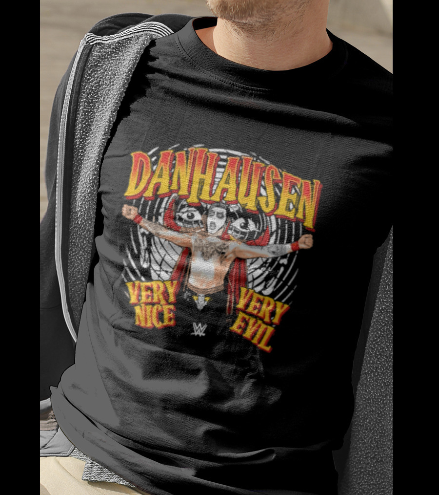 Danhausen Very Nice Very Evil WWE Wrestler T-Shirt