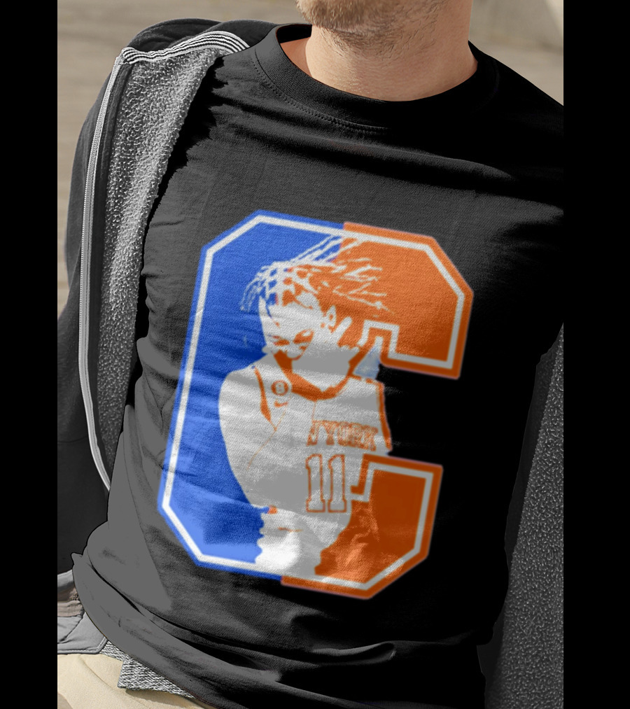 New York Knicks Jalen Brunson 11 C Basketball Fan T-Shirt