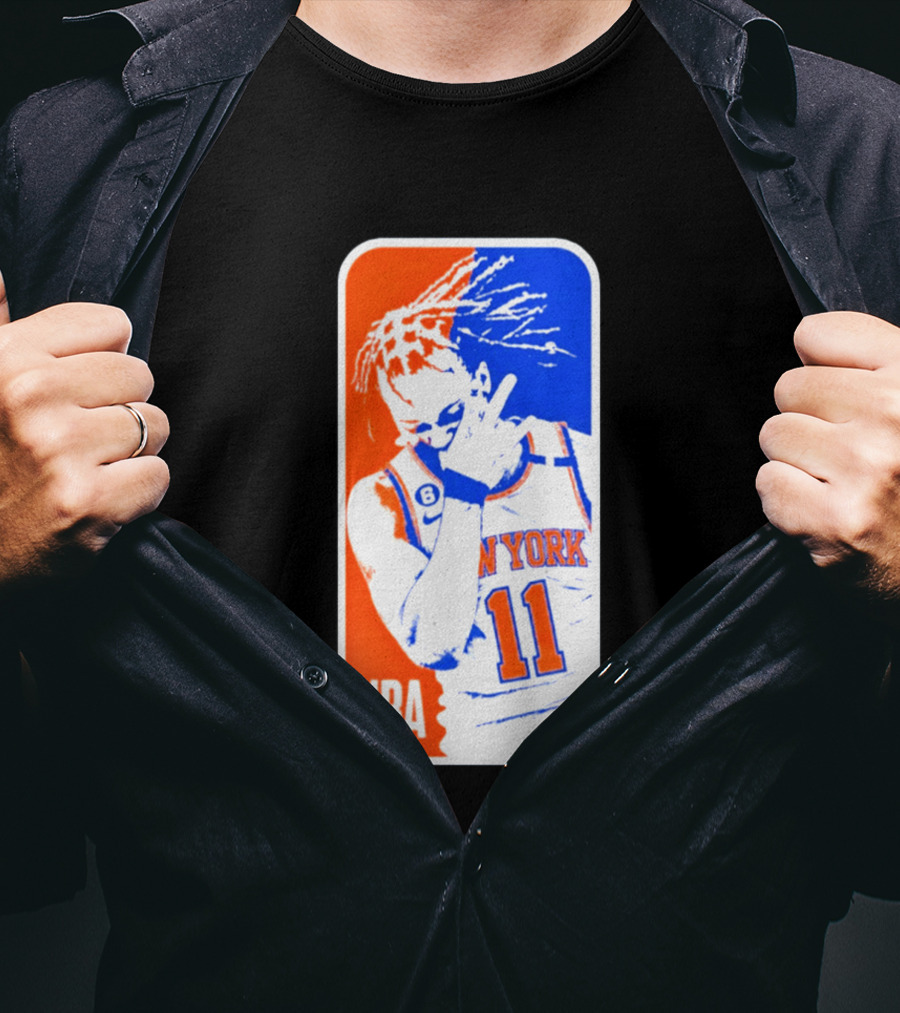 New York 11 NBA Jalen Brunson Knicks T-Shirt