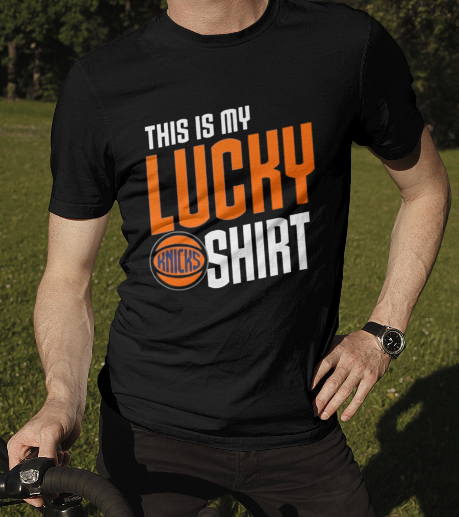 New York Knicks This Is My Lucky Knicks T-Shirt