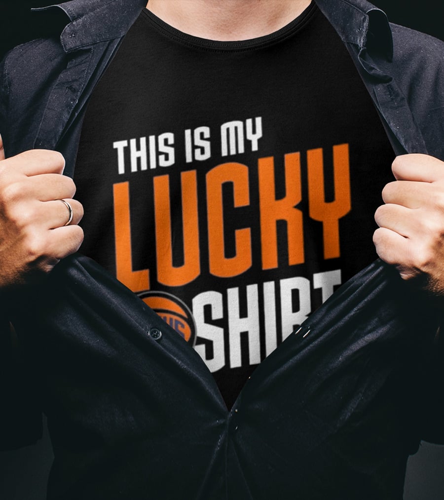 New York Knicks This Is My Lucky Knicks T-Shirt