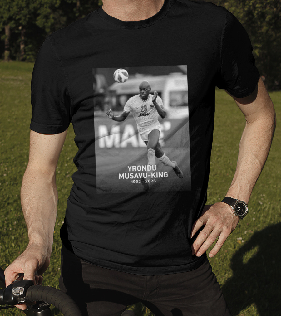 Yrondu Musavu King 29 JSW 1992 2026 Soccer Player T-Shirt