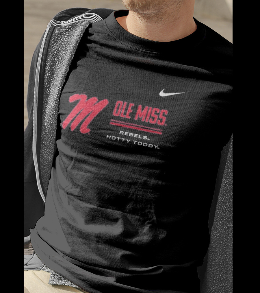 Nike Ole Miss Rebels Hotty Toddy Velocity M T-Shirt