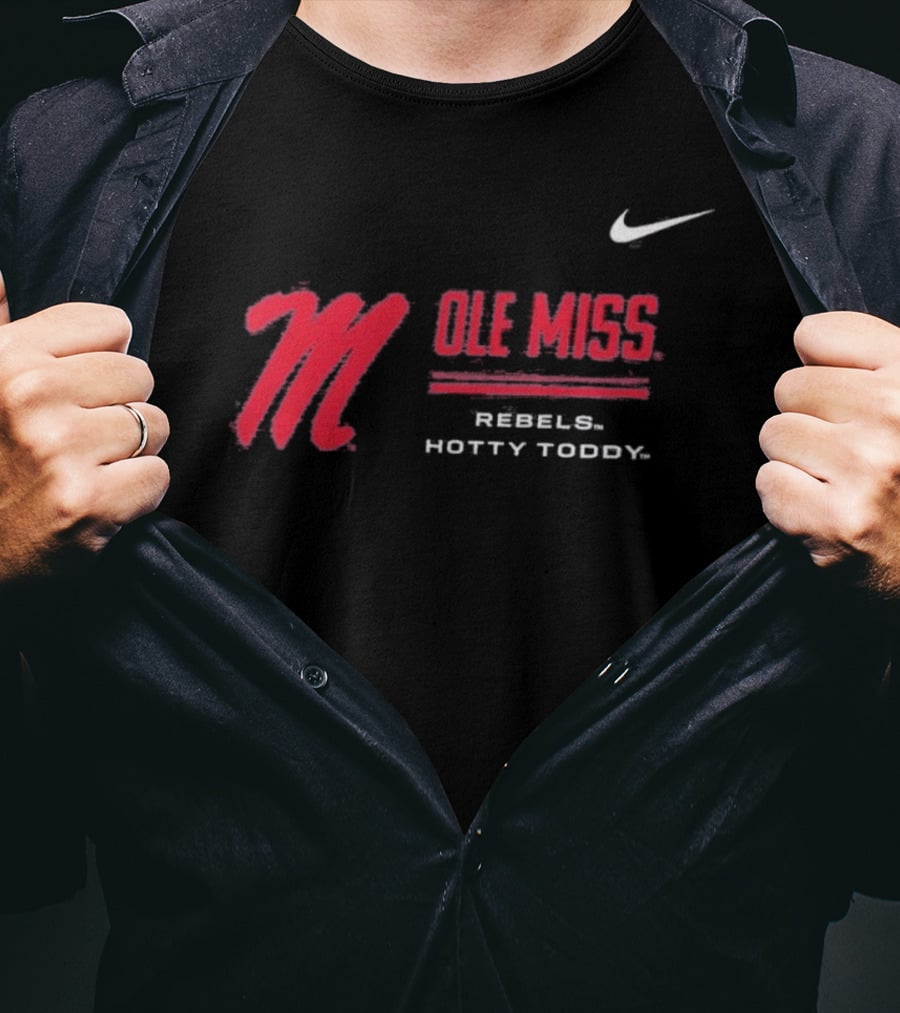 Nike Ole Miss Rebels Hotty Toddy Velocity M T-Shirt