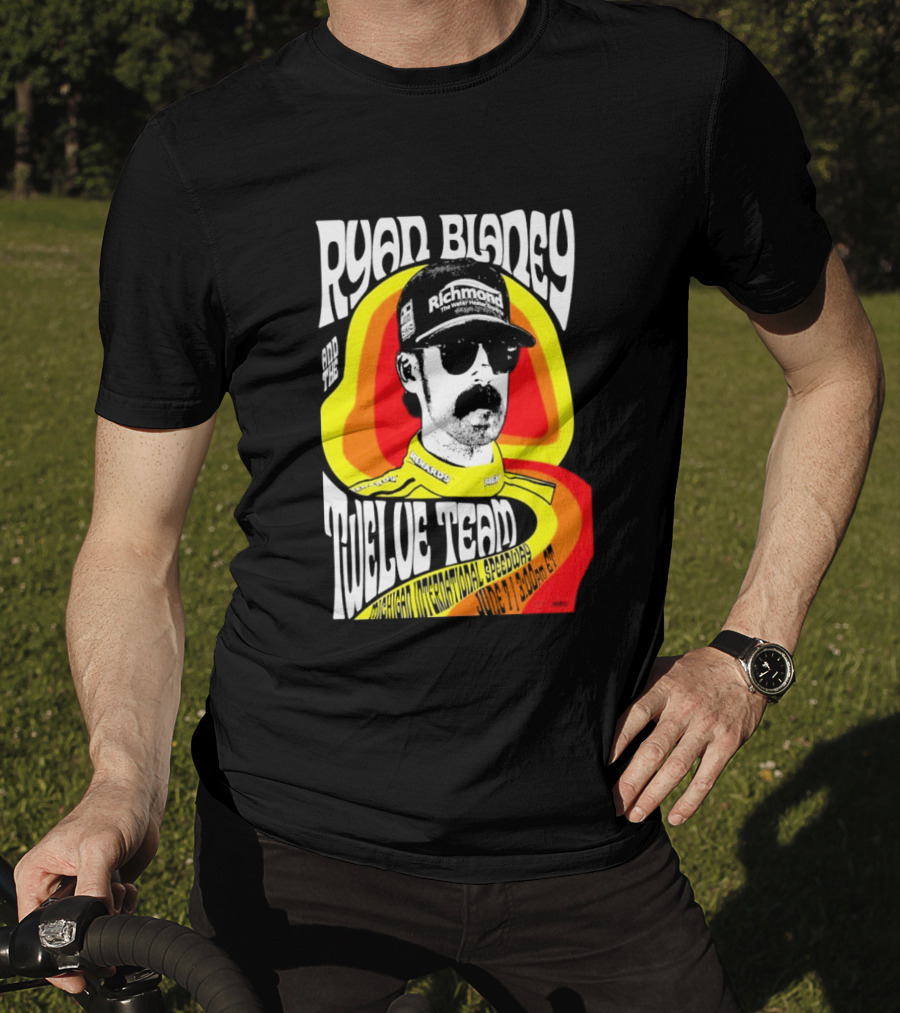 Ryan Blaney 12 Tribute Team Michigan International Speedway June 7 2026 T-Shirt