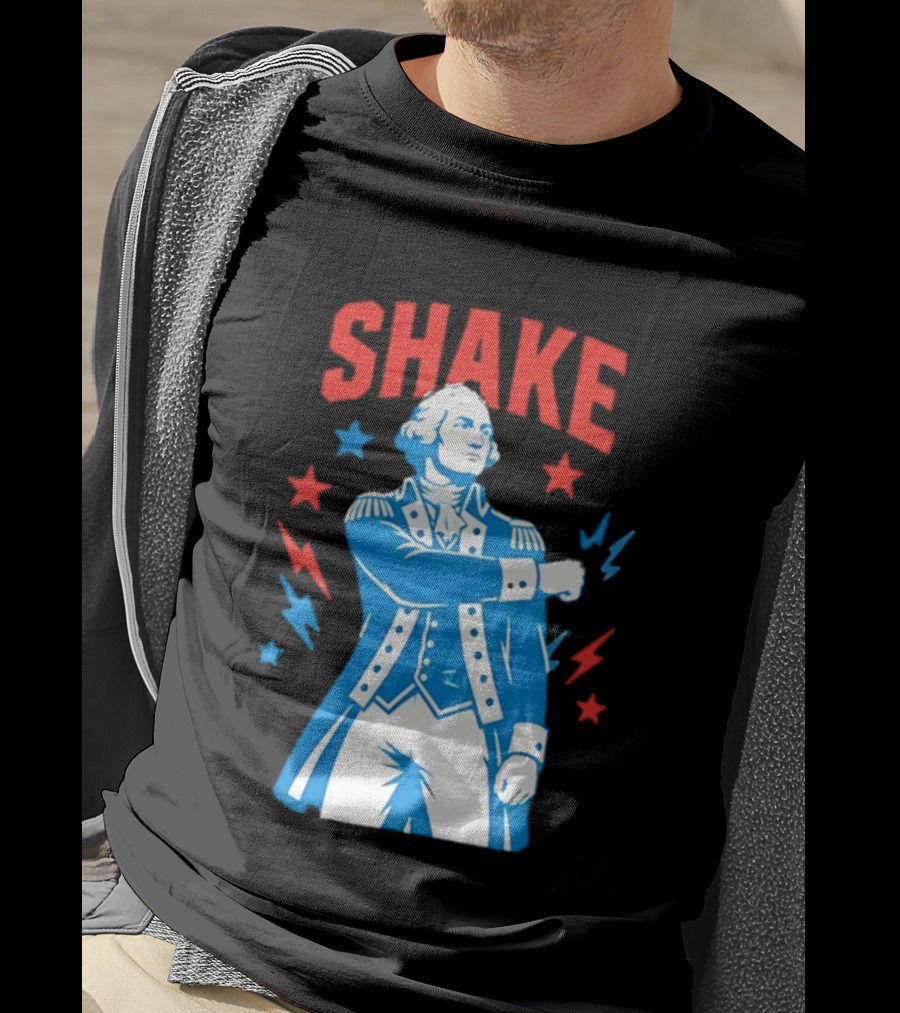 Shake And Bake George Washington America Drinking T-Shirt