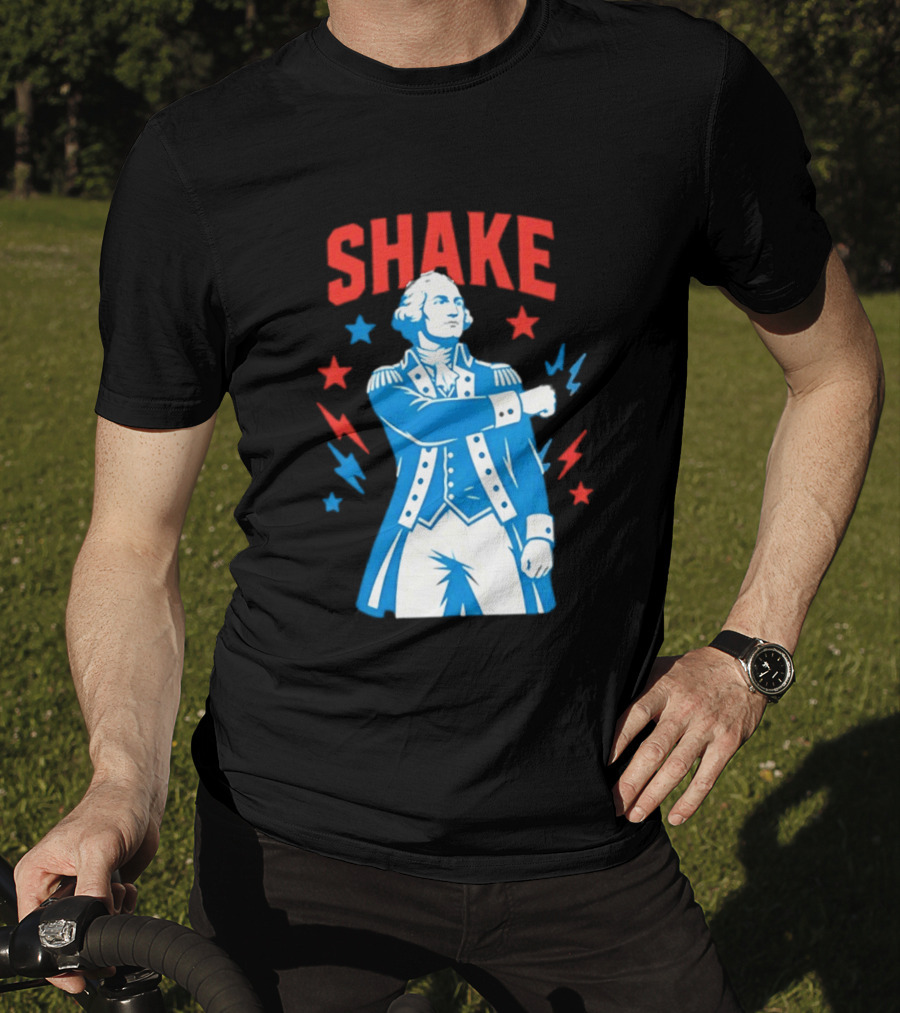 Shake And Bake George Washington America Drinking T-Shirt