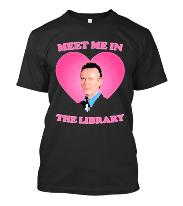 Meet Me In The Library Pink Heart Anthony Head Rupert Giles 2026 T-Shirt