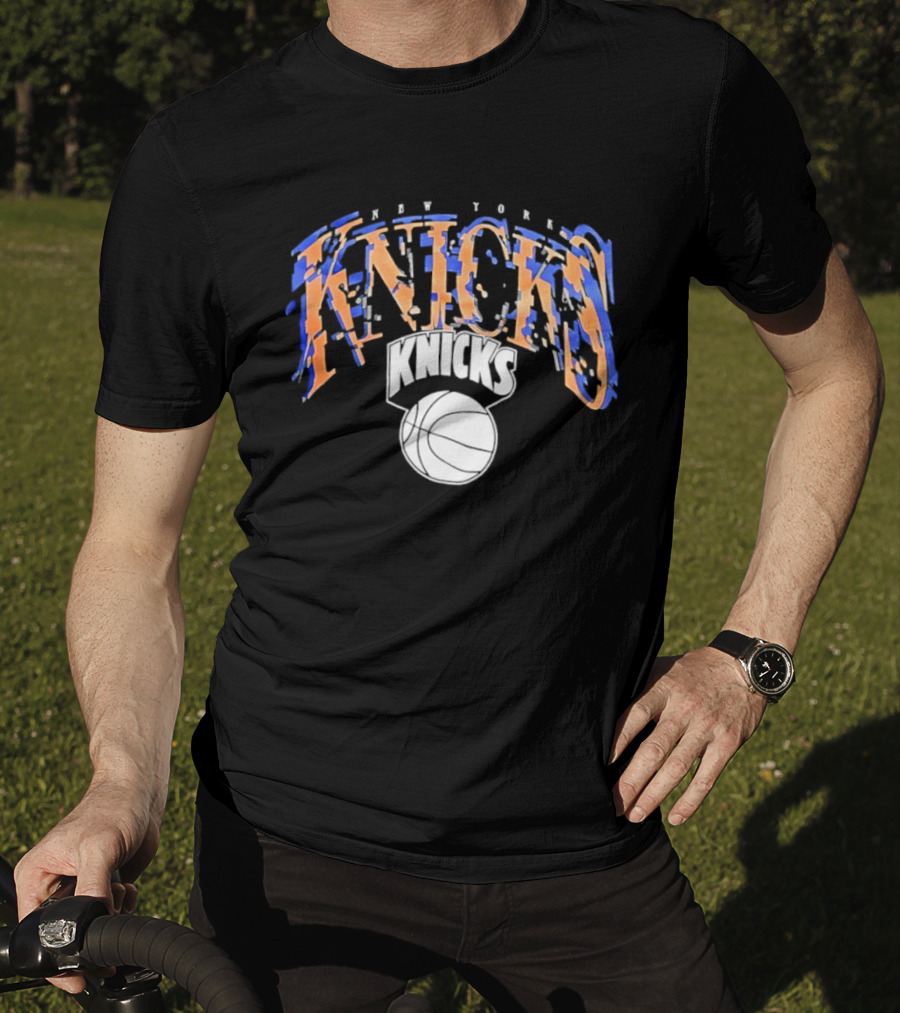 New York Knicks Suga Collaboration NBA Basketball T-Shirt