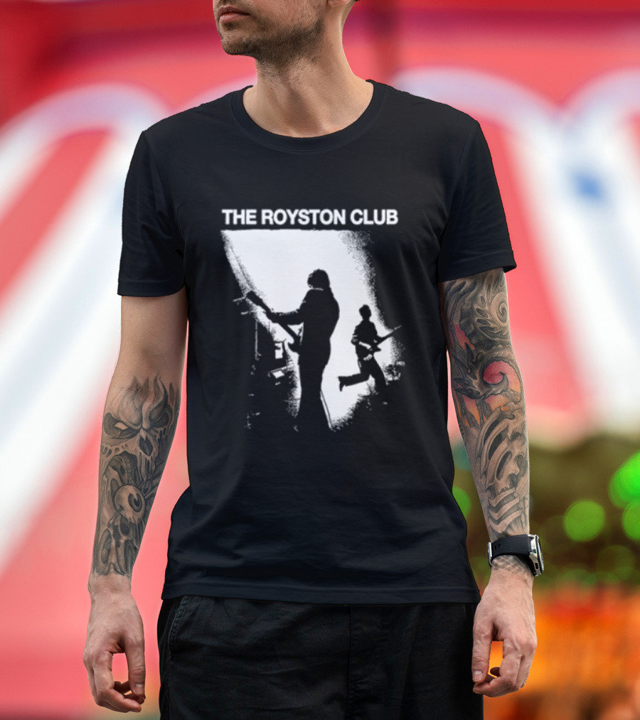 The Royston Club Songs For The Spine Tour 2026 Silhouette Band T-Shirt