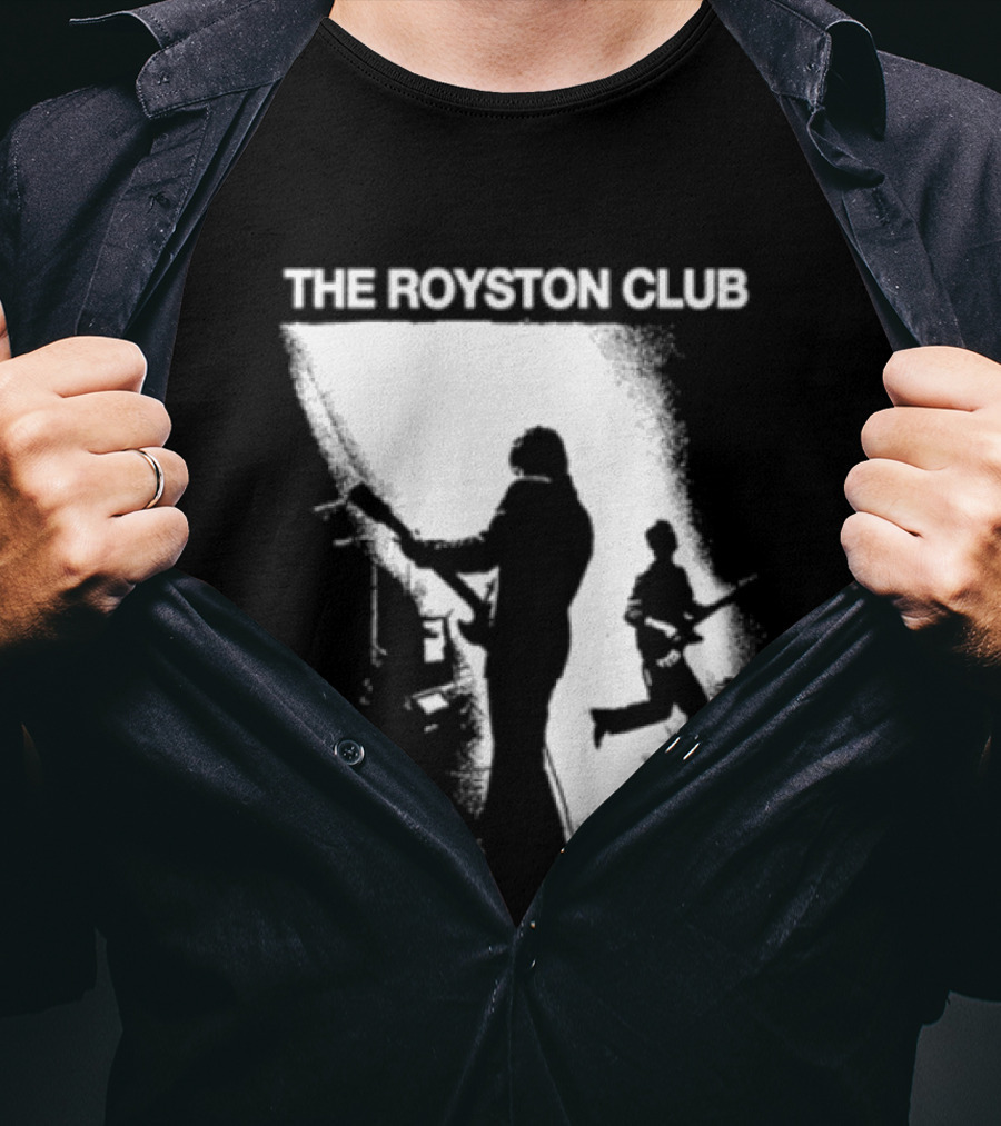 The Royston Club Songs For The Spine Tour 2026 Silhouette Band T-Shirt