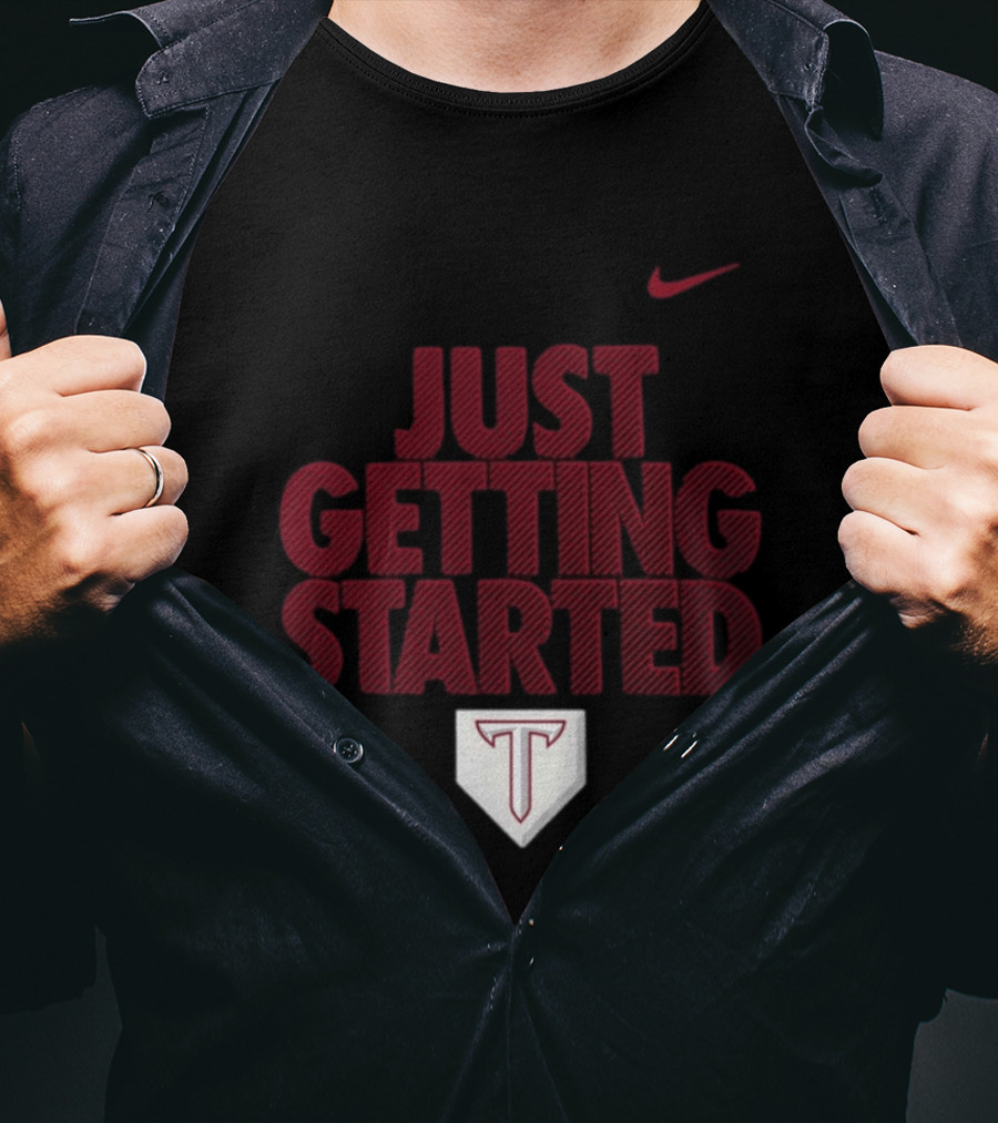 Nike Troy Trojans Just Getting Started T-Shirt