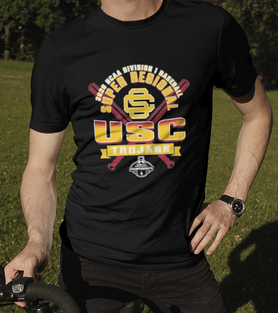 USC Trojans 2026 NCAA Division 1 Baseball Super Regional T-Shirt