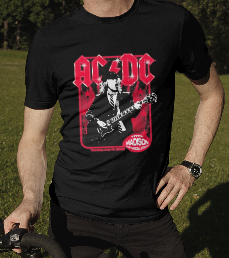 ACDC Madison Camp Randall Stadium Pwr Up Tour T-Shirt
