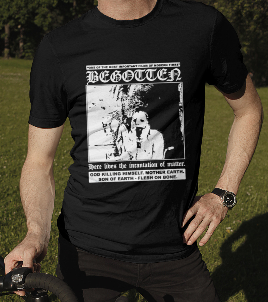 Begotten Most Important Films Modern Times Bootleg Surreal Cult Classic Horror Movie T-Shirt