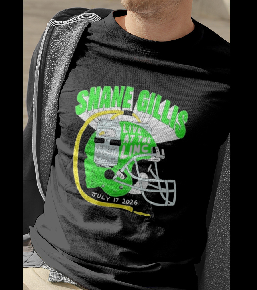 Shane Gillis Live At The Linc Philadelphia July 17 2026 Helmet T-Shirt