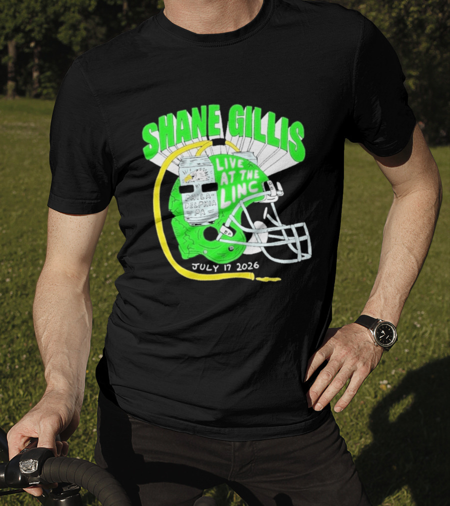 Shane Gillis Live At The Linc Philadelphia July 17 2026 Helmet T-Shirt
